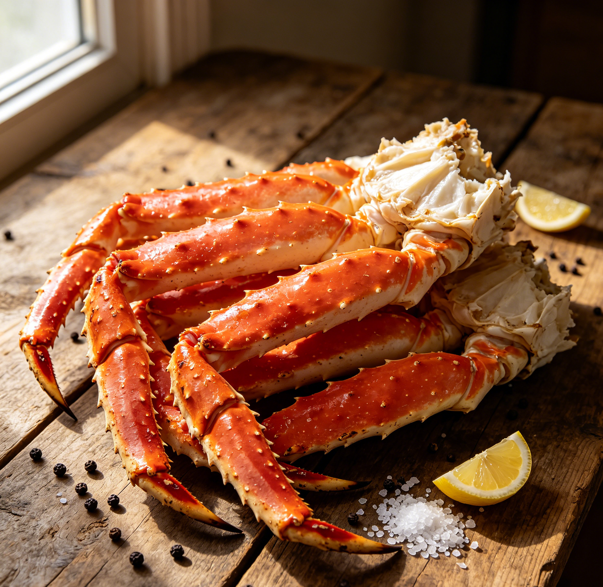 Jumbo King Crab Legs 🦀 Sweet, Meaty & Buttery | Premium Frozen Seafood